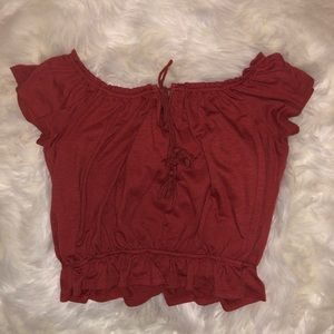 Cute off the shoulder shirt